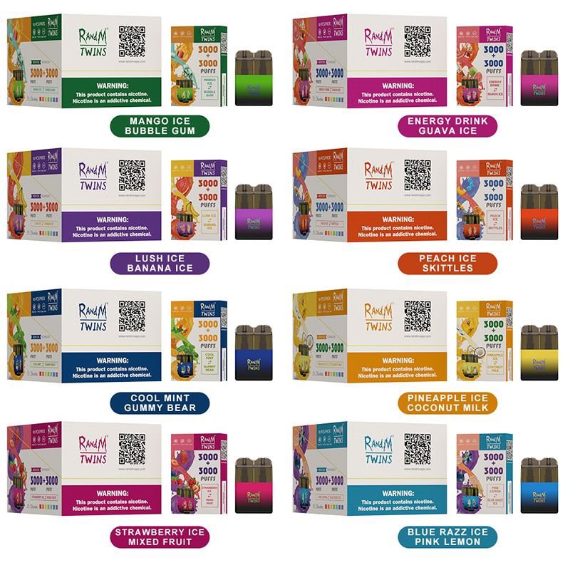 Randm twins electric cigarette disposable vape