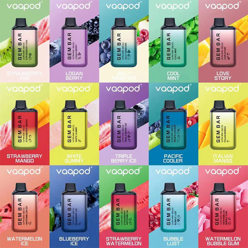 VAAPOD GEM BAR 6000 Taste