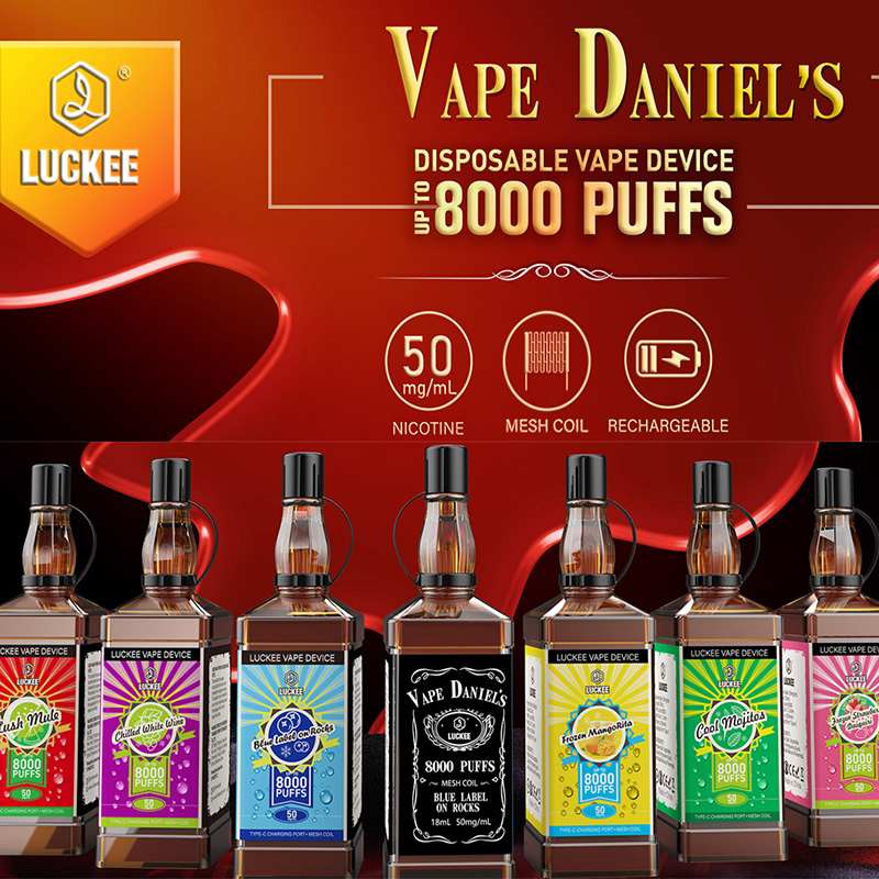 LUCKEE Vape Daniels 8000PUFFS