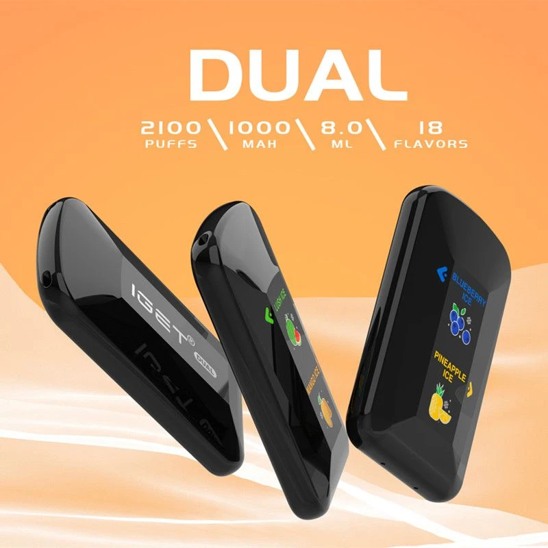 Vape de unică folosință Iget Dual 2100 Puffs