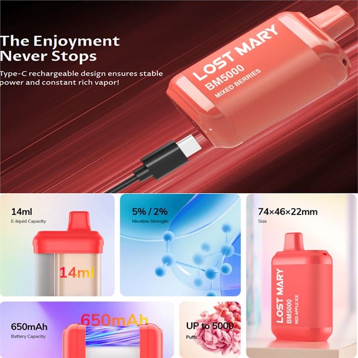 Lost Mary BM5000 Vape de unică folosință