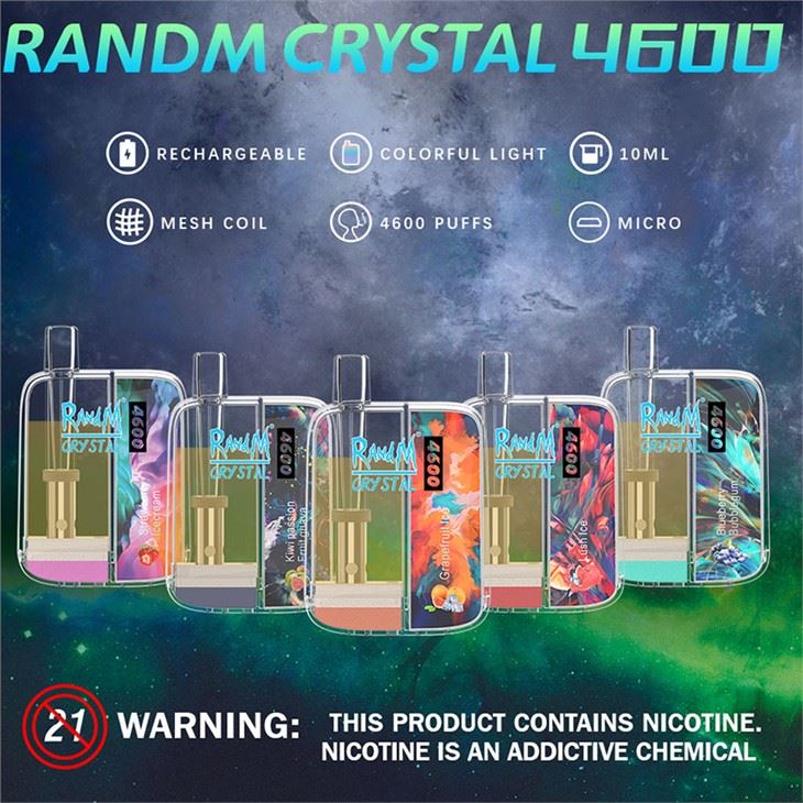 Tigara electronica de unica folosinta Randm Crystal 4600