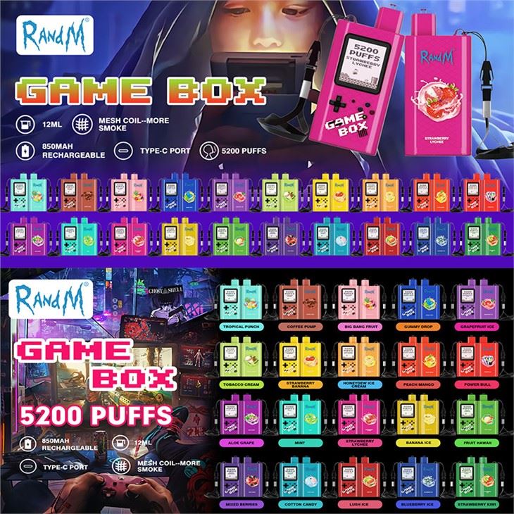 Randm Game Box 5200 țigară electronică