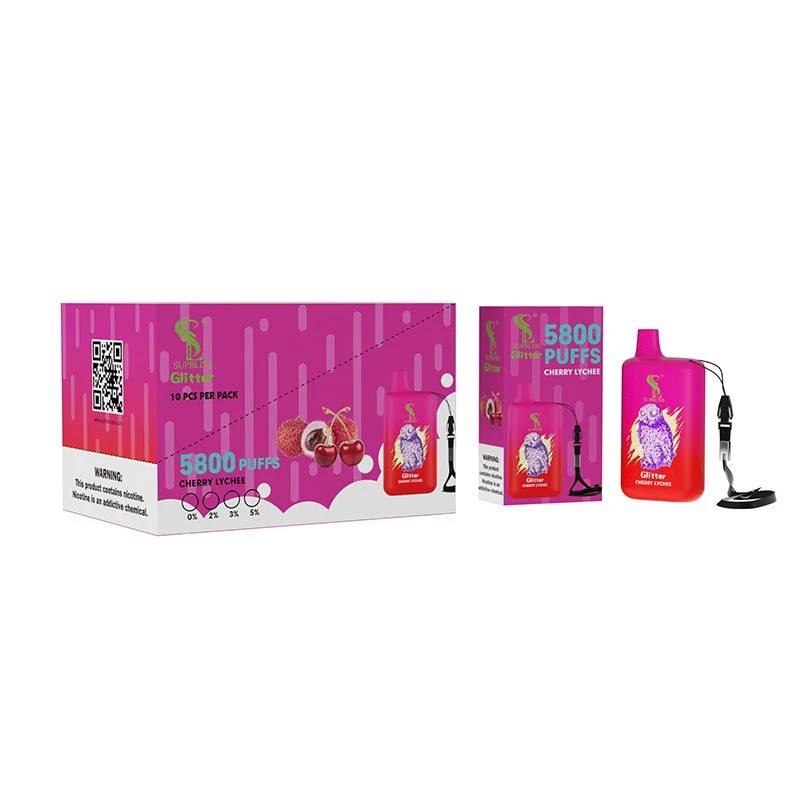 Supbliss Glitter 5800 Vape de unică folosință