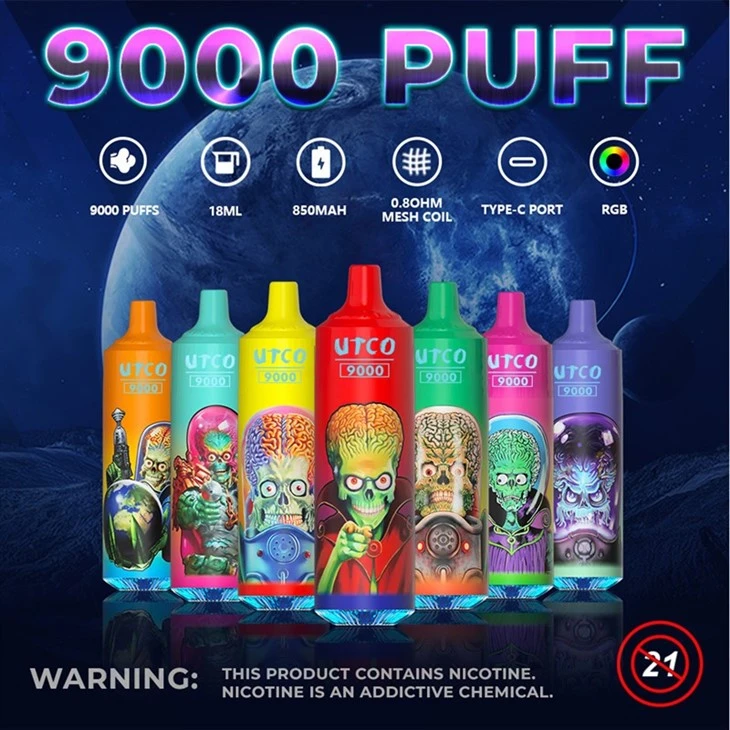 UTCO Aliens 9000 Puffs Tornado Disposable Vape