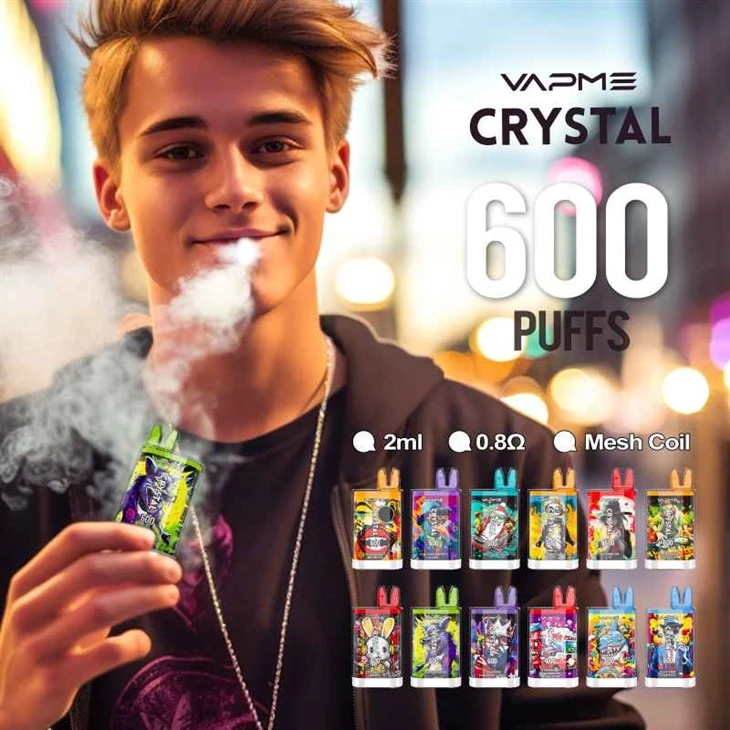 VAPME CRYSTAL 600 PUFFURI