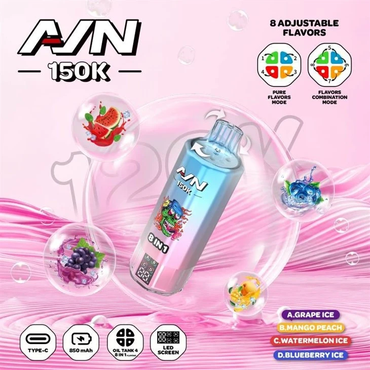 AIM AVN 150000 PUFFS 8