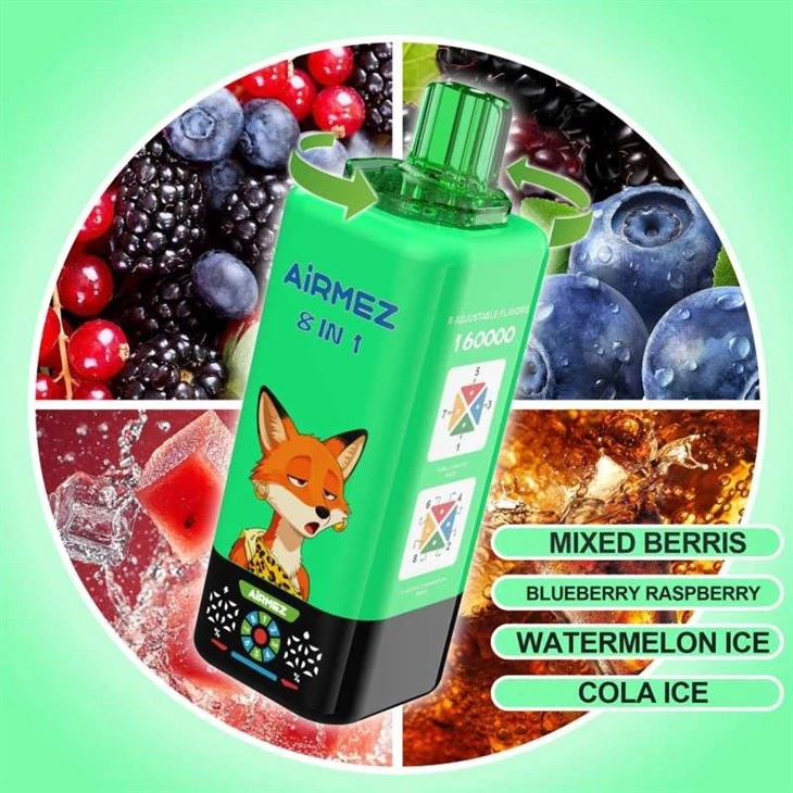 Airmez Fox 160000 Puffs 8 IN 1 best