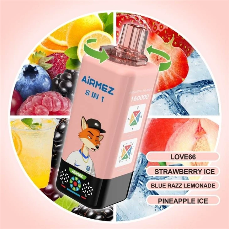 Airmez Fox 160000 Puffs 8 IN 1 factory