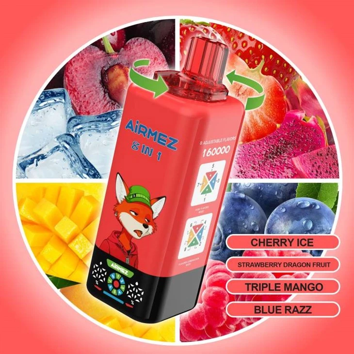 Airmez Fox 160K Puffs 8 ÎN 1