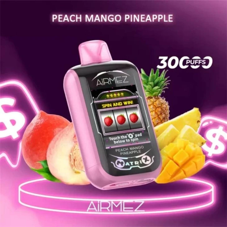 PEACH-MANGO-PINEAPPLE-AiRMEZ Matrix Pro 30k