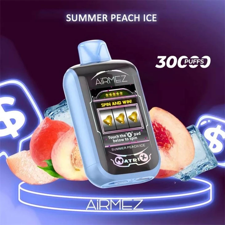 SUMMER-PEACH-ICE_AiRMEZ Matrix Pro 30k