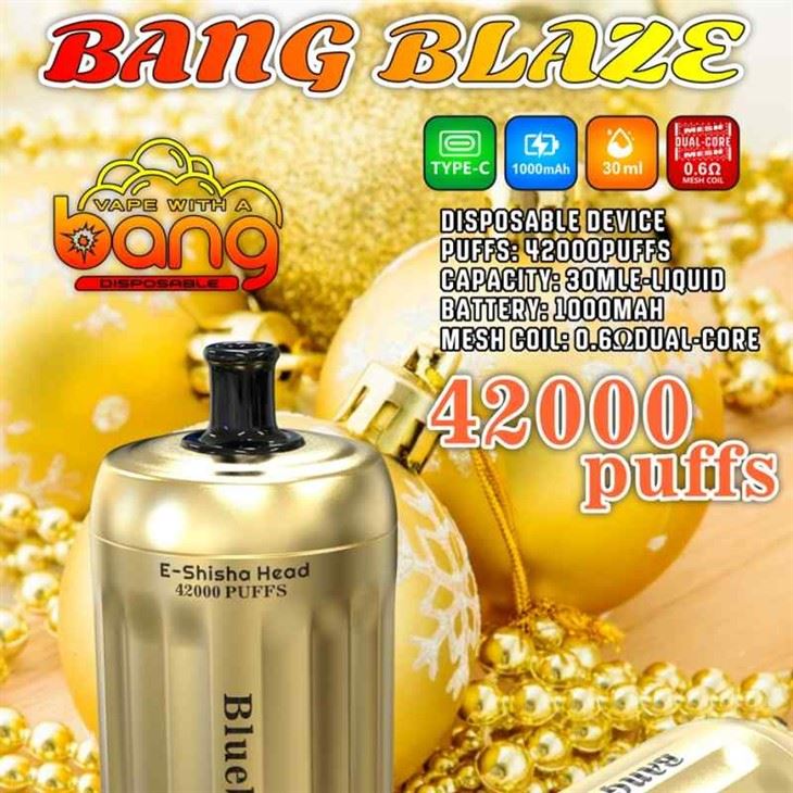 Bang Blaze E-Shisha Head 42000 Puffs