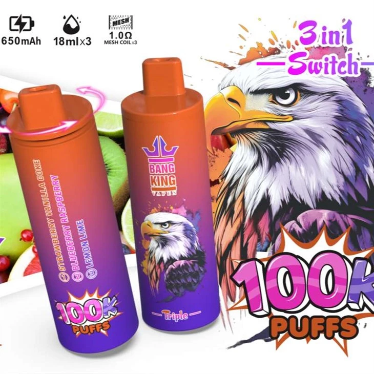 BANG KING VAPEN TRIPLE 100K 3in1