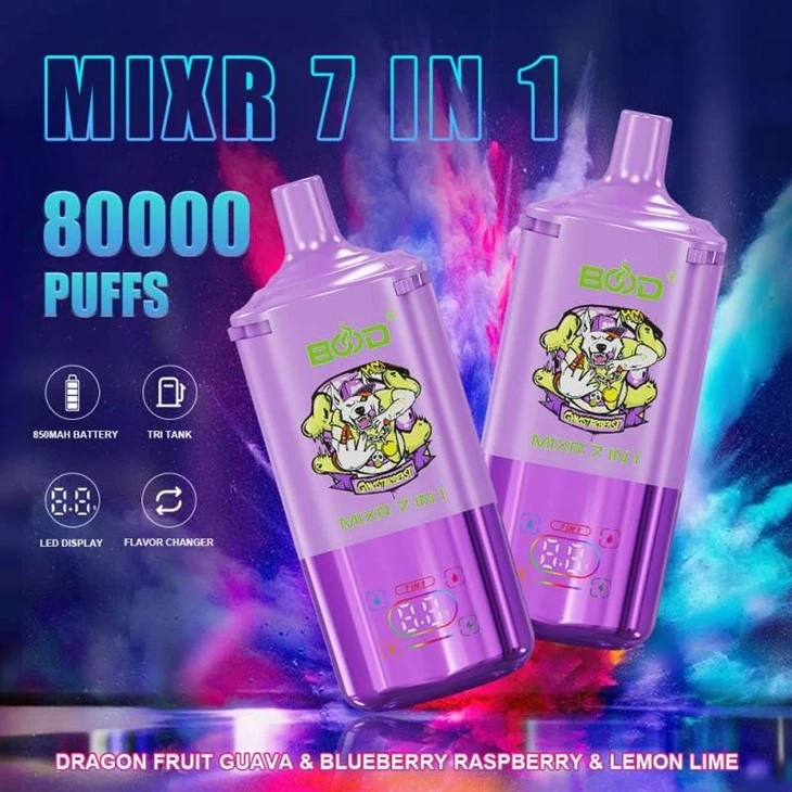 dragon-fruit-guava&-Blueberry-raspberry&-Lemon-lime_BOOD MIXR 7 IN 1 80000