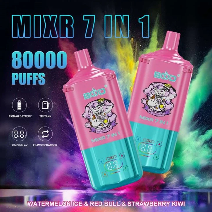 Bood mixr 7 în 1 80000 șapte arome