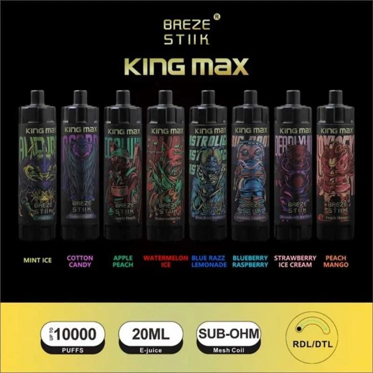 Breze Stiik King Max 10000 de pufături