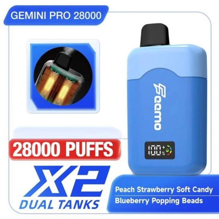 Original-Vaping-Disposable-Vape-Electronic-Cigarette-28K-Puff-Digital-Box-Dual-Flavor-Tank-2-in-1-Pods-Vaper-20000-Puffs-Vape-30000_Feemo GEMINI PRO 28000