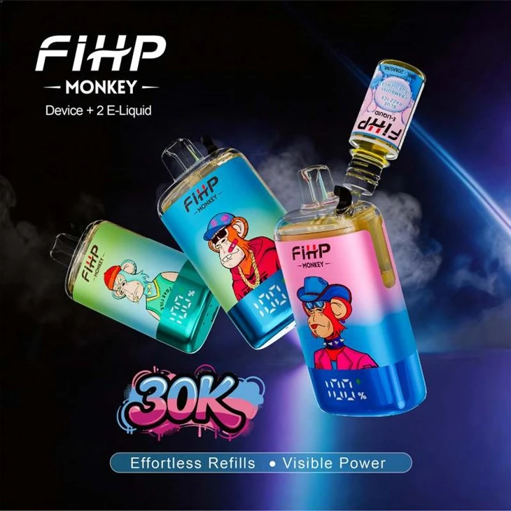FIHP MONKEY 30000 Puffs TPD reîncărcat