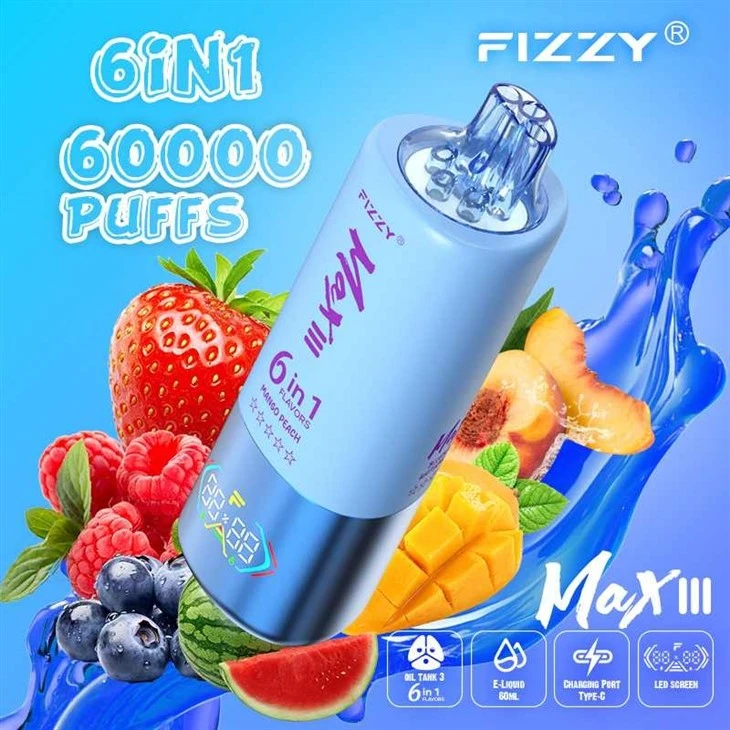 FIZZY 60K PUFF 6 IN 1
