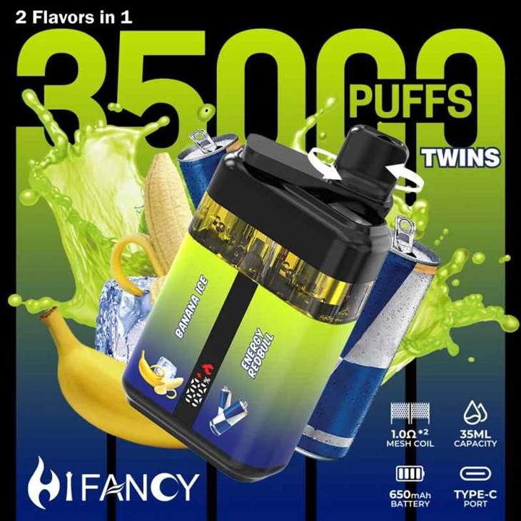 Hifancy Twins 35000 Puffs Vape Dual Arome