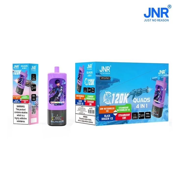 JNR QUADS 4IN1 120K PUFFS Vape