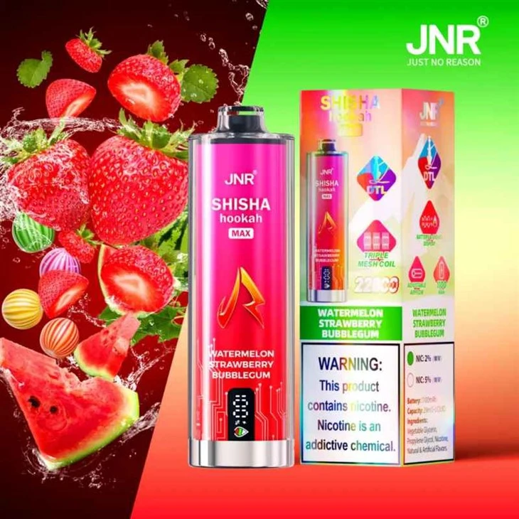 JNR Shisha Hookah Max 22000 DTL