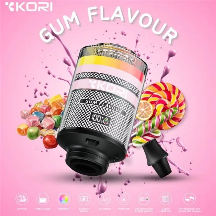 KORI 100K HOOKAH WAPE HEAD 8