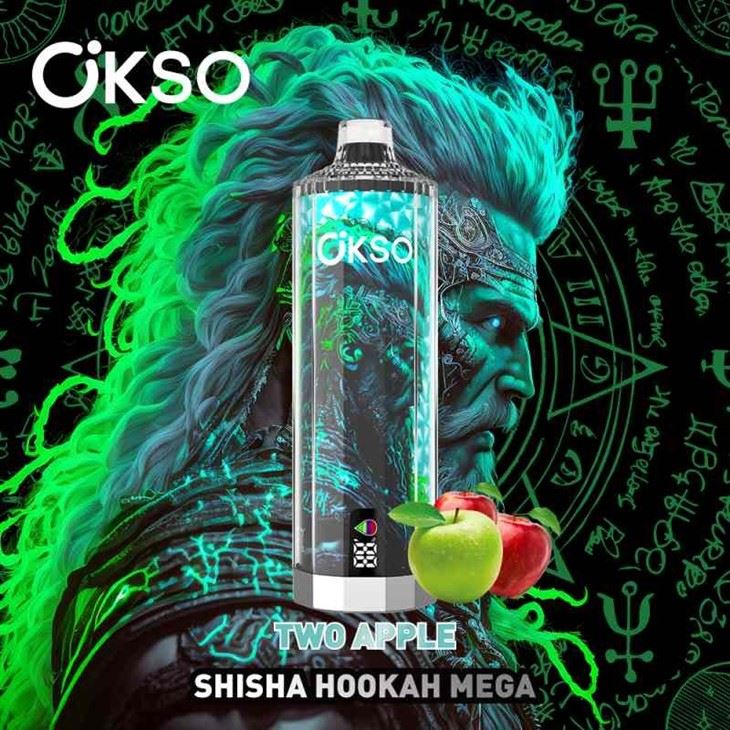 two apple_OKSO shisha hookah mega 50k