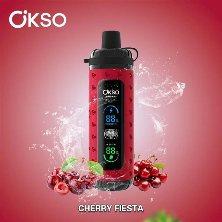 cherry fiesta OKSO Shisha Max 40k -