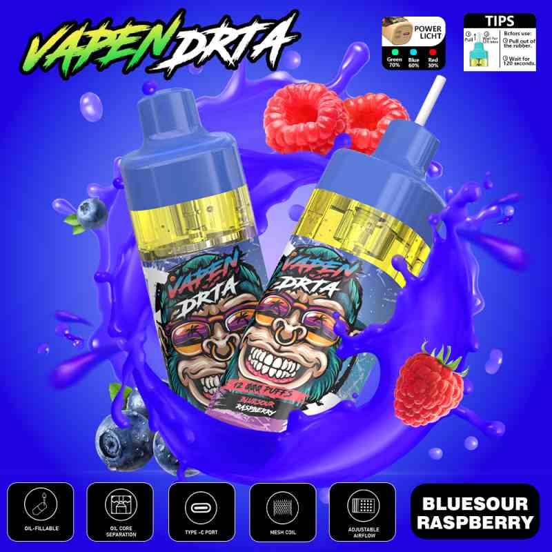 Bluesour raspberryVAPNE DRTA 12000