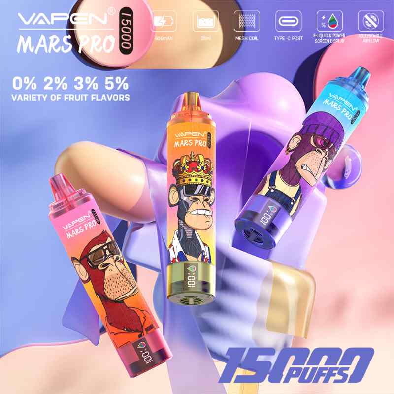 VAPEN MARS PRO 15K Puffs
