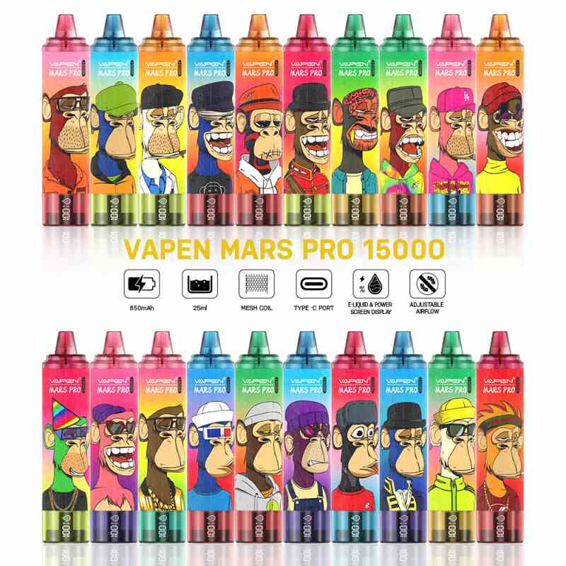 VAPEN MARS PRO 15000 850mAh VAPEN MARS PRO 15000 850mAh