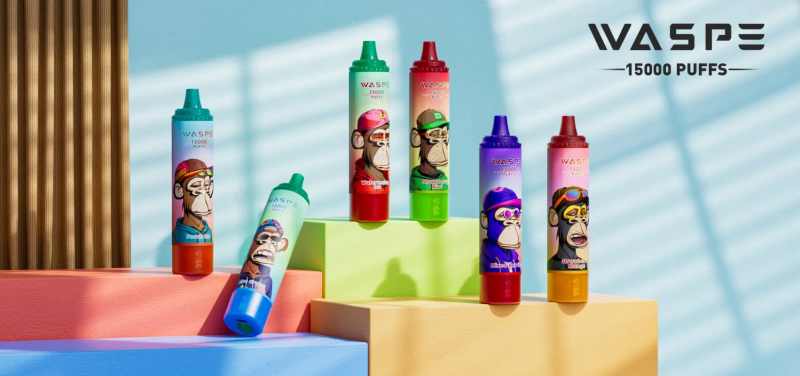 Europe-Popular-15K-Puffs-Digital-Waspe-Vape-with-Screen-22ml-E-Liquid-15000-Puffs-Disposable-Vape-PenWASPE 15000