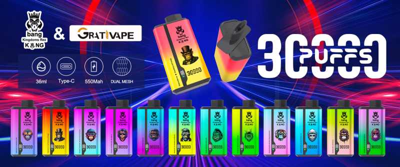 GRATIVAPE bang kingdoms Rex King 30000 6