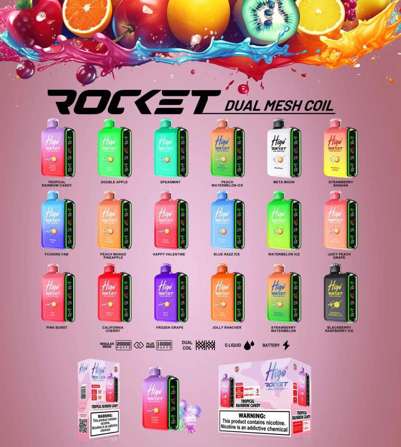 Higo Rocket 20000 taste