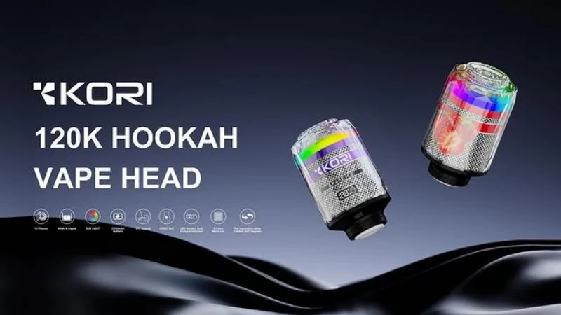 KORI 120K HOOKAH WAPE HEAD 1