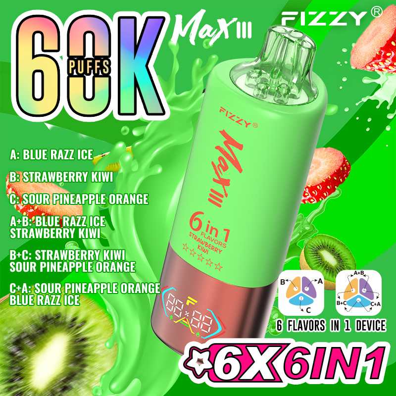 FIZZY MAX 60K PUFFS 55 FIZZY MAX 60K PUFFS 55