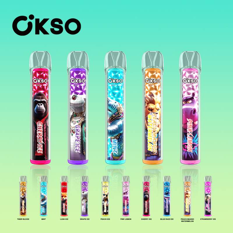 OKSO CRYSTAL BAR 800 PUFFS 5
