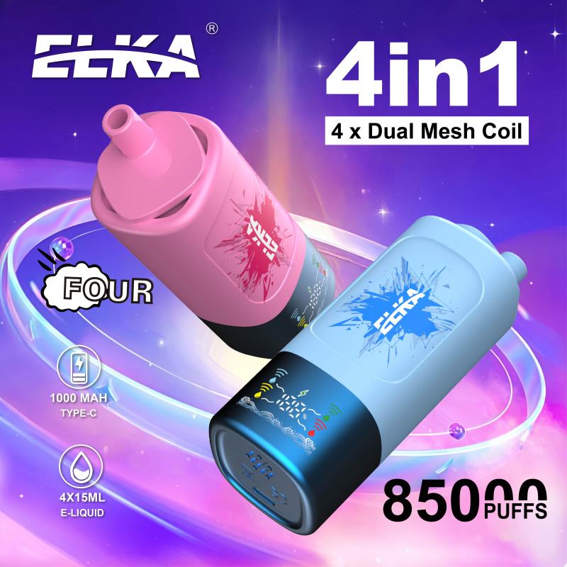 ELKA 85000 PUFFS 4 IN 1 ELKA 85000 PUFFS 4 IN 1