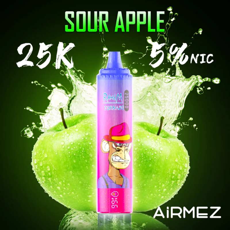 SOUR APPLE Airmez 25000