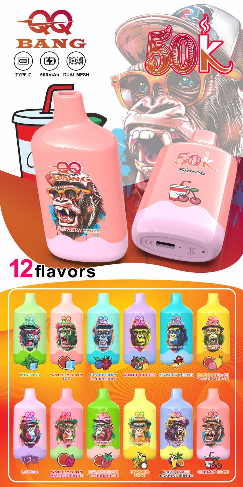 QQ BANG 50K Taste List QQ BANG 50K Taste List