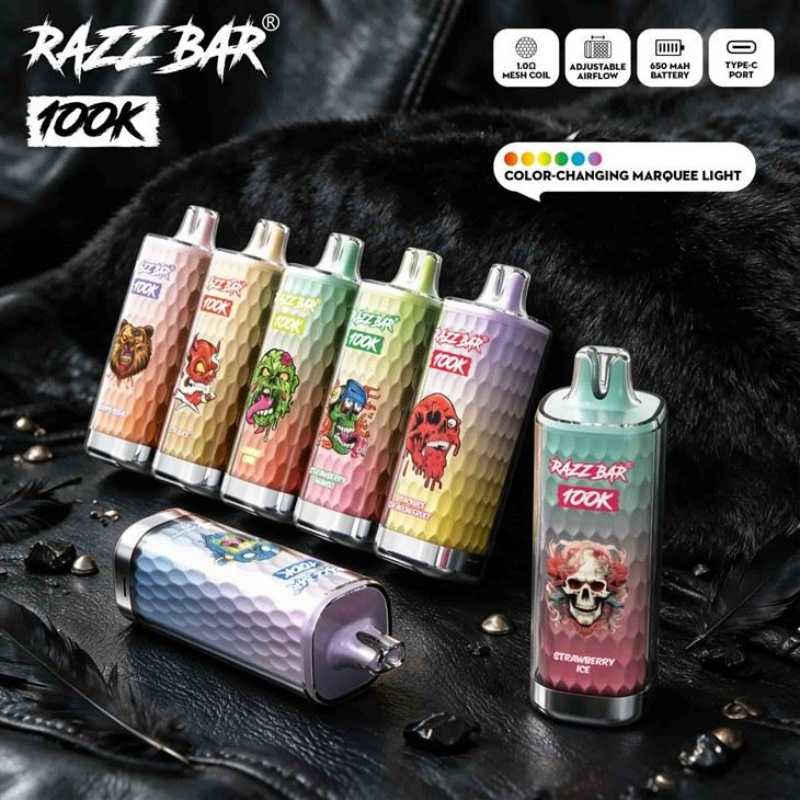 razz-bar-100k-100000-puffs-disposable-vape-eu-Razz bar 100K