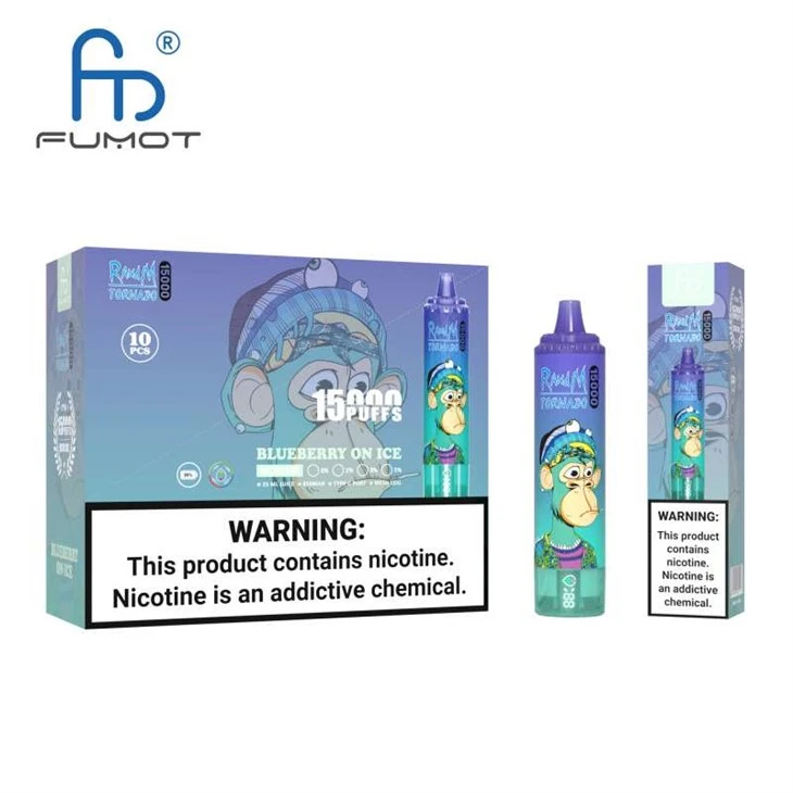 Vape de unică folosință RandM Tornado 15K Puff