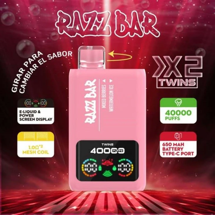 RAZZ BAR 40K Dublu Flavor