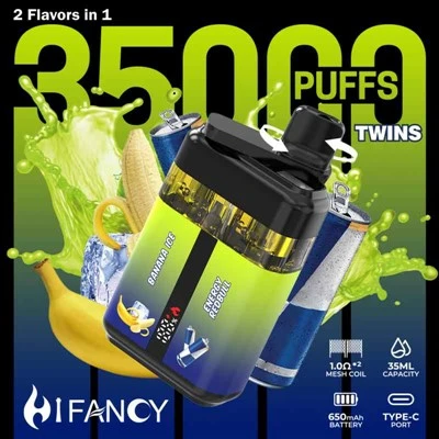 Hifancy Twins 35000 Puffs Vape Dual Arome