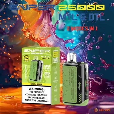 VAPMOD SNIPER 25000 Puff-uri