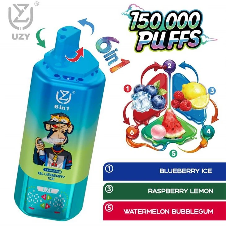 UZY 6 în 1 150000 Puffs Vape
