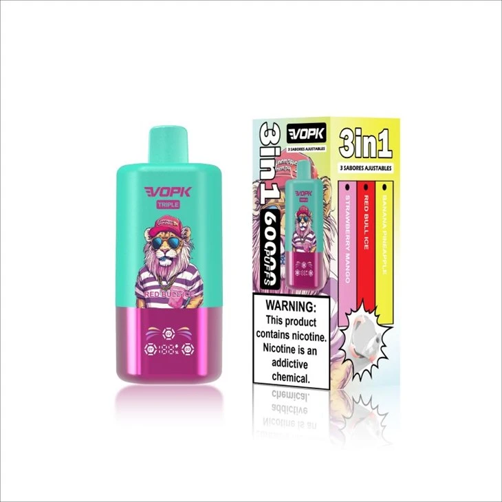 VOPK TRIPLE 3 în 1 60000 puff