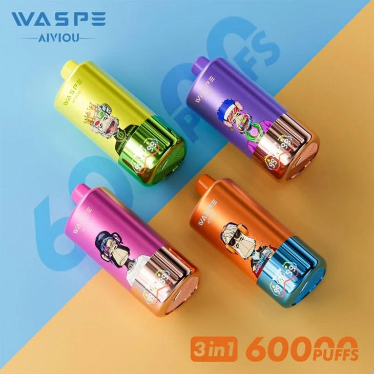 Waspe 60k 3-in-1 triplu aromă